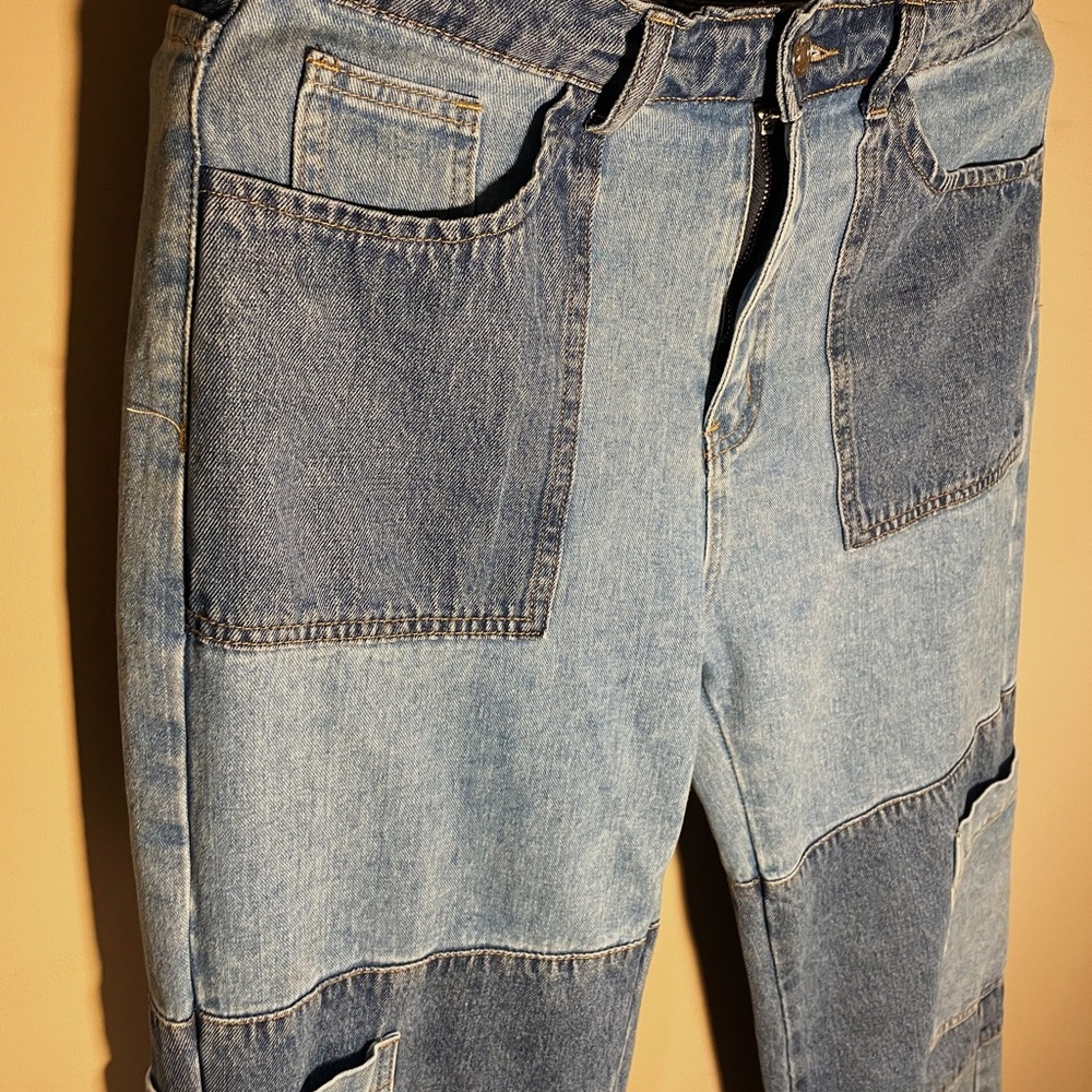 Patchwork Jeans! Super cool and different